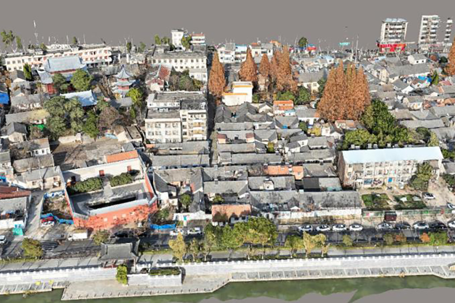 城市扩张监测分析卫星影像