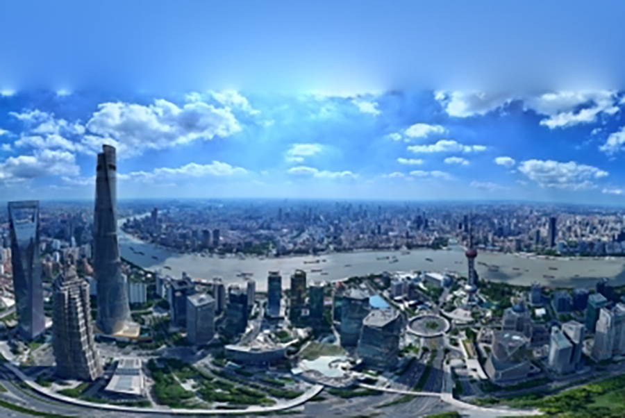 交通网络分析卫星影像